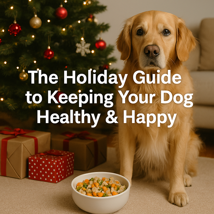 The Holiday Guide  to Keeping Your Dog Healthy & Happy