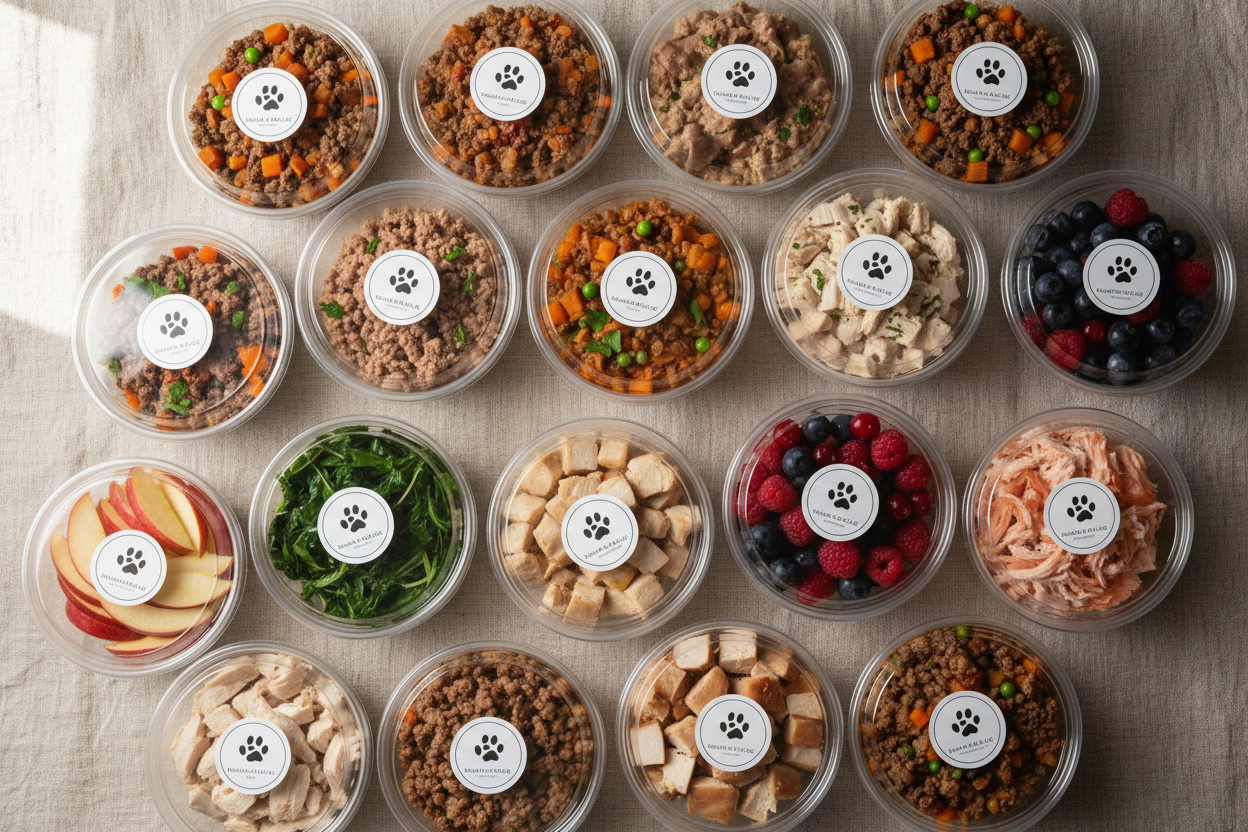 15 Meal Flat Lay