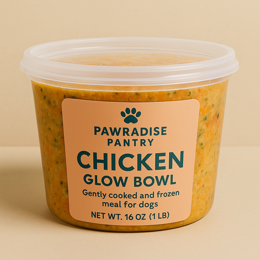 Chicken Glow Bowl – Fresh Dog Meal