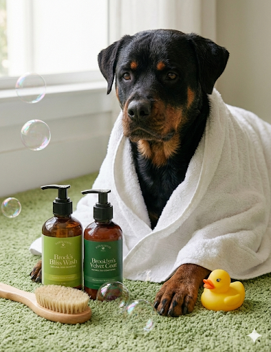 Natural Dog Shampoo Gentle Wash – Brock's Bliss Wash