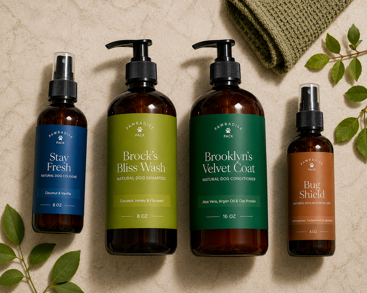 Pawradise Grooming Duo – Complete Natural Dog Grooming Set