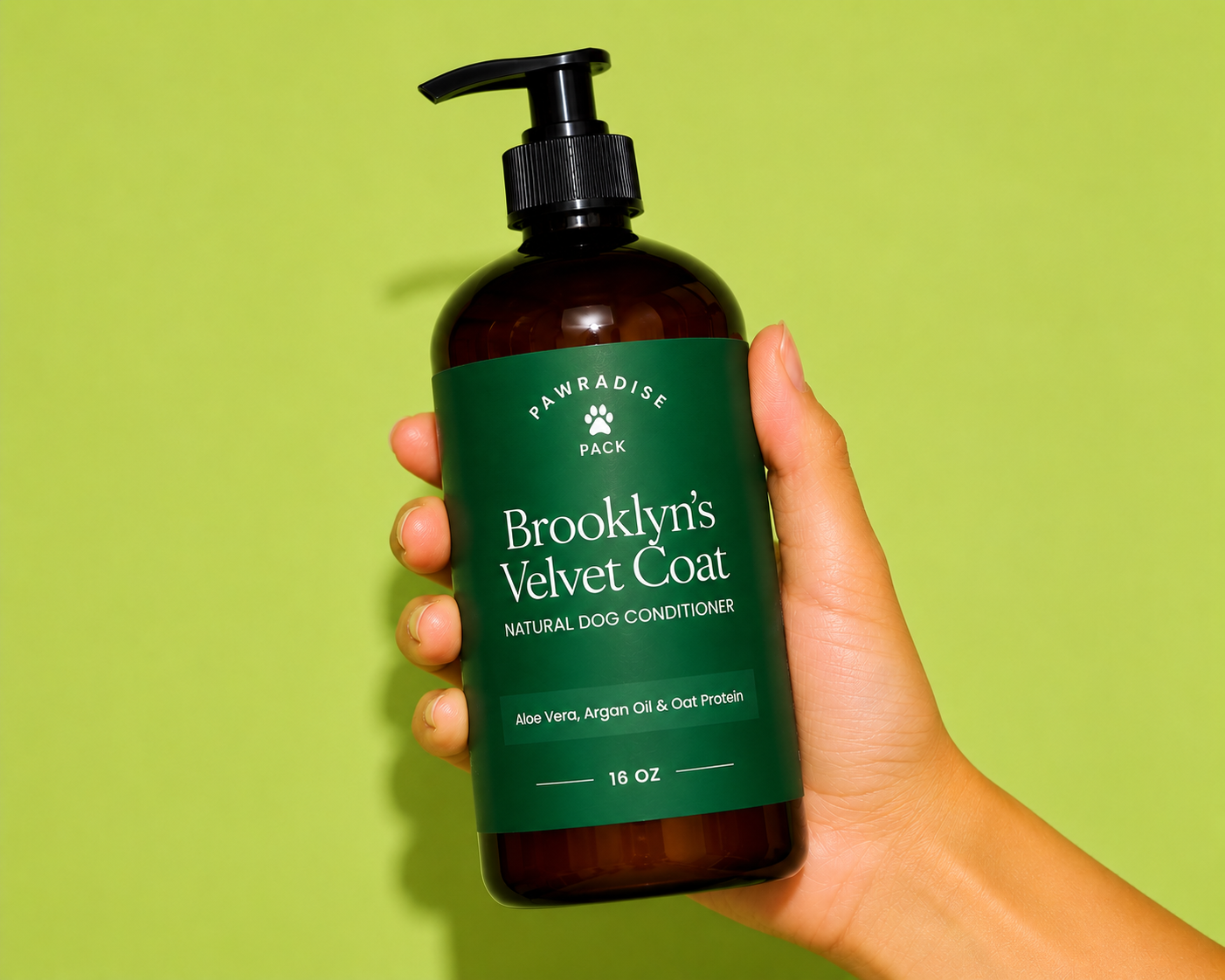 Natural Dog Coat Conditioner – Brooklyn's Velvet Coat