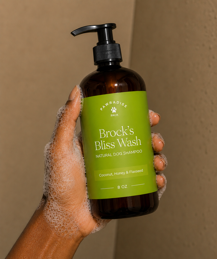 Natural Dog Shampoo Gentle Wash – Brock's Bliss Wash